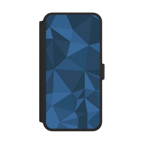 Apple iPhone 16 Pro Max NIVOflip Polygon Pattern Blue