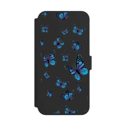 Apple iPhone 16 Pro Max NIVOflip Schmetterlingmuster Transparent