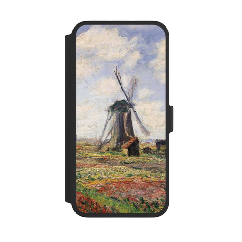 Apple iPhone 16 Pro Max NIVOflip Tulpenfelder mit der Rijnsburger Windmühle von Claude Monet