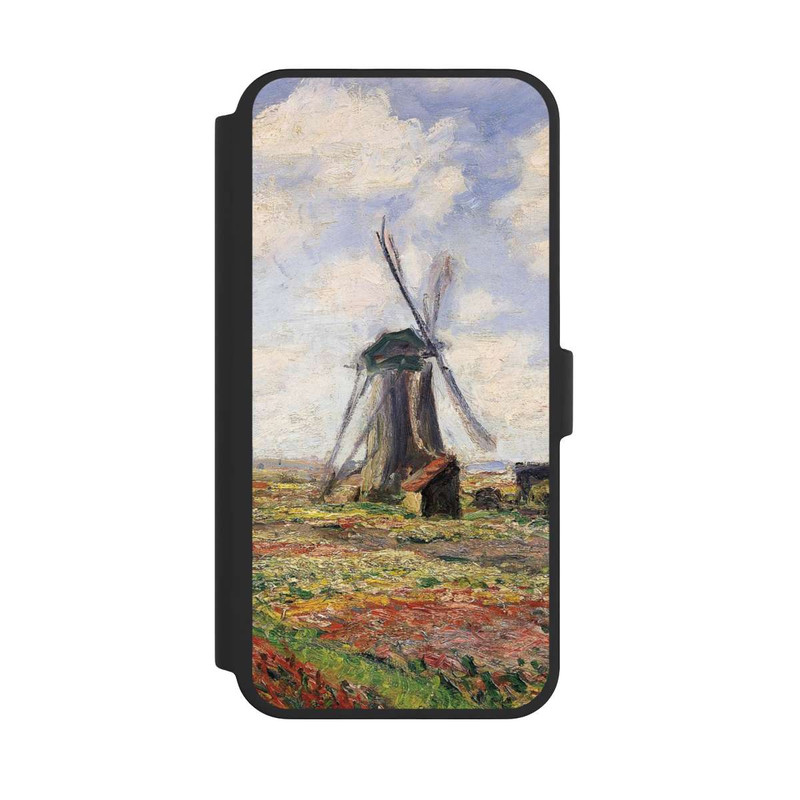 iPhone 16 Pro Max NIVOflip Tulpenfelder mit der Rijnsburger Windmühle von Claude Monet