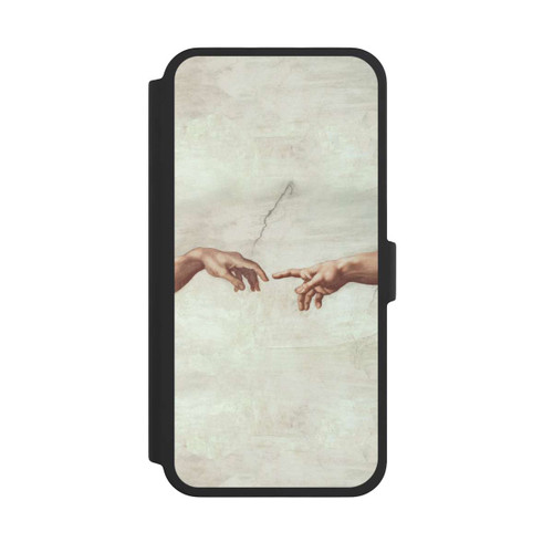 Apple iPhone 16 Pro Max NIVOflip Die Hände von Gott und Adam von Michelangelo Buonarroti