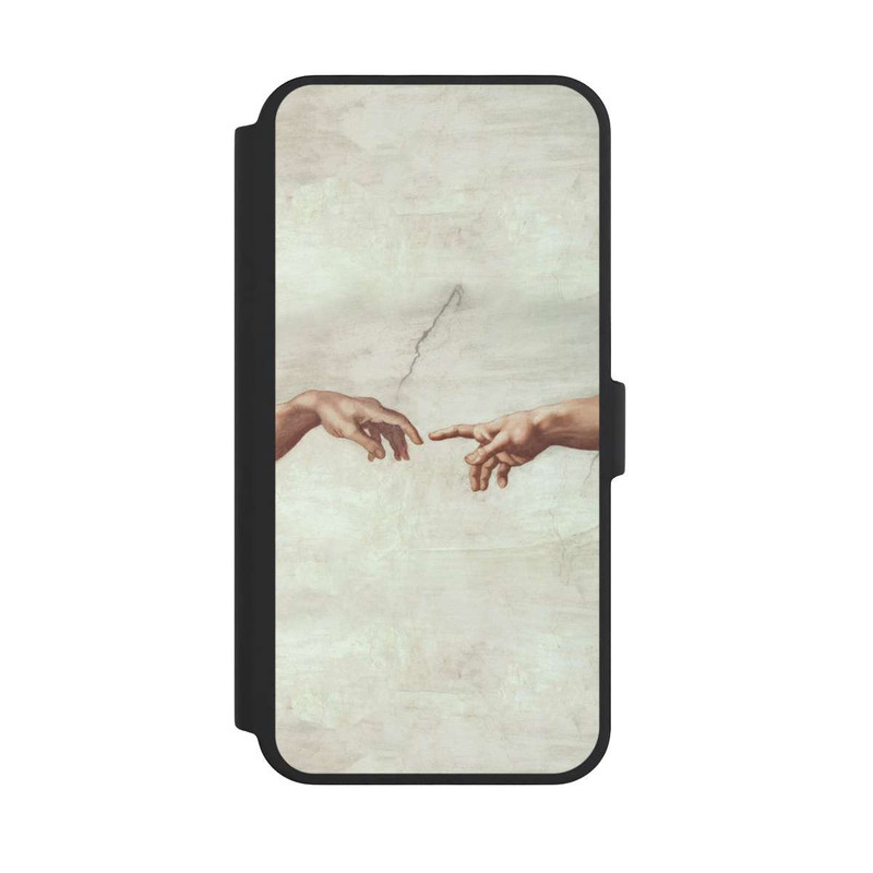 iPhone 16 Pro Max NIVOflip Die Hände von Gott und Adam von Michelangelo Buonarroti