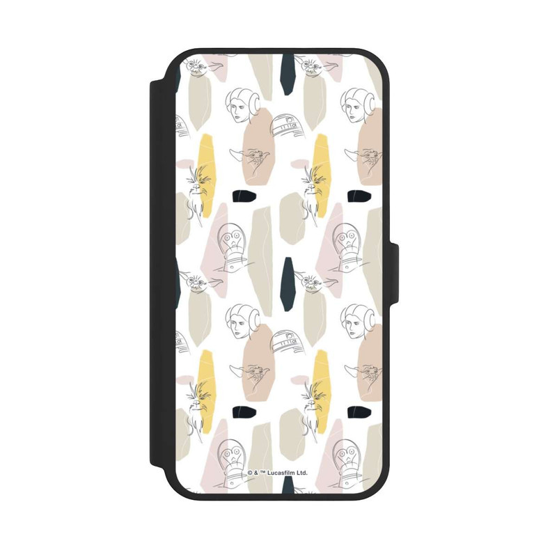 iPhone 16 Pro Max NIVOflip Helle Seite Line Art
