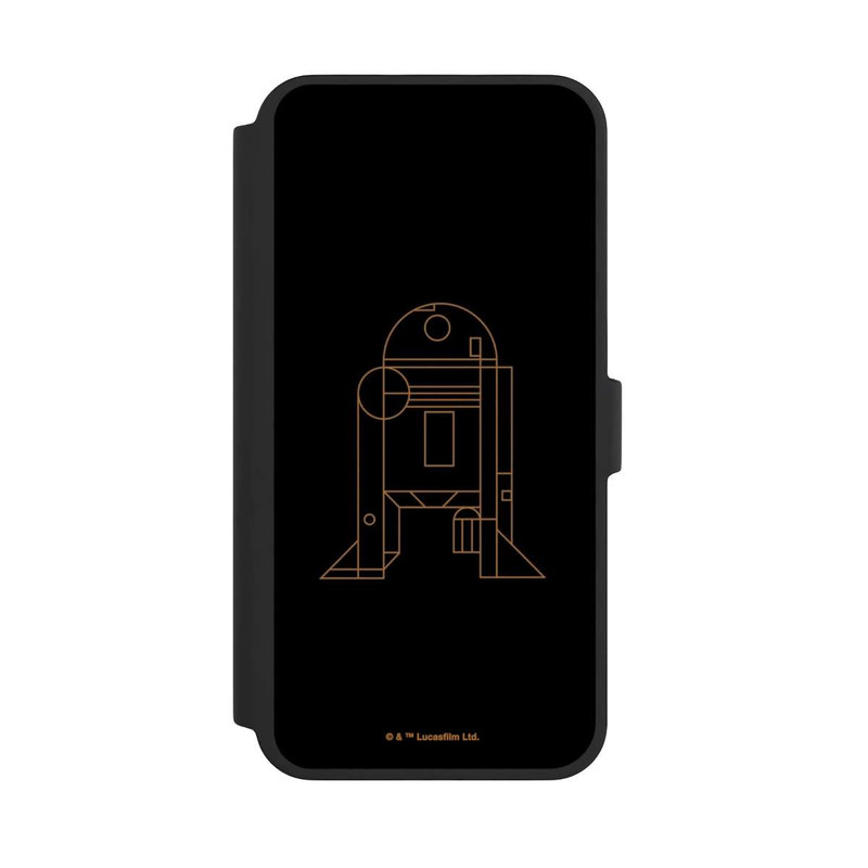 iPhone 16 Pro Max NIVOflip R2D2 Dessin au trait