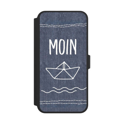 Apple iPhone 16 Pro Max NIVOflip Moin Schiff Denim