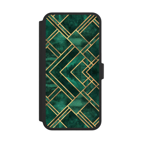 Apple iPhone 16 Pro Max NIVOflip Grüne Blöcke