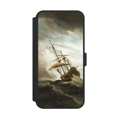 Apple iPhone 16 Pro Max NIVOflip A Ship on the High Seas Caught by a Squall