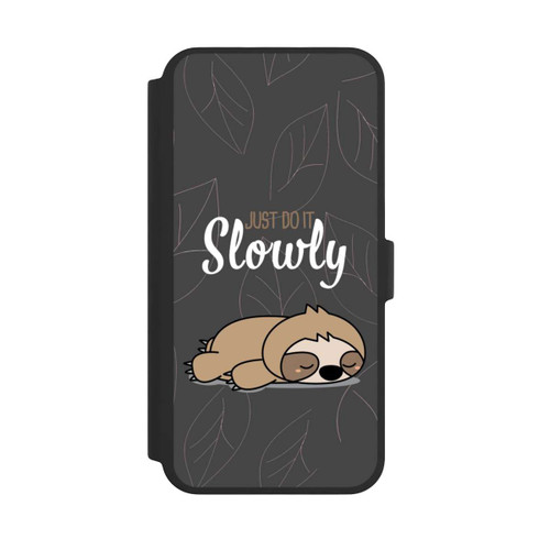Apple iPhone 16 Pro Max NIVOflip Just Do It Slowly Sloth Grey