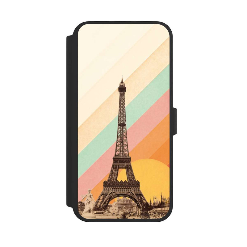 iPhone 16 Pro Max NIVOflip Eiffelturm Regenbogen
