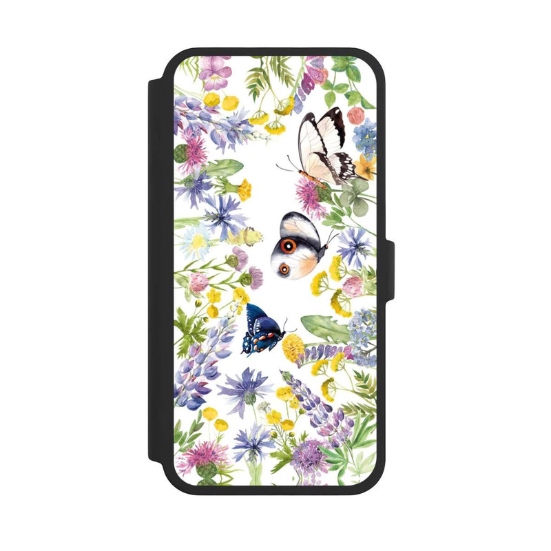 iPhone 16 Pro Max NIVOflip Colourful Spring Flowers and Butterflies
