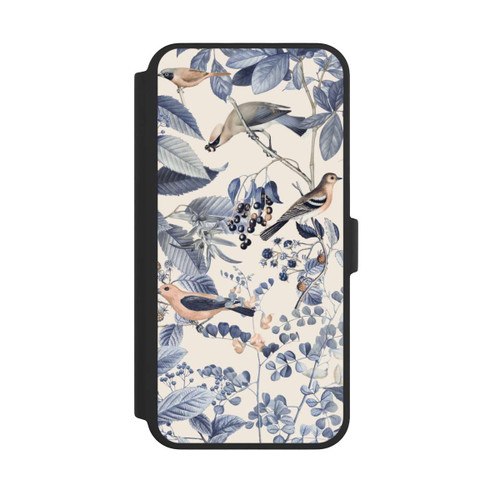 Apple iPhone 16 Pro Max NIVOflip Vögel und Beeren in Beige