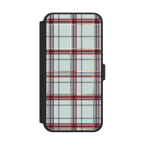 Apple iPhone 16 Pro Max NIVOflip Tartan Blue