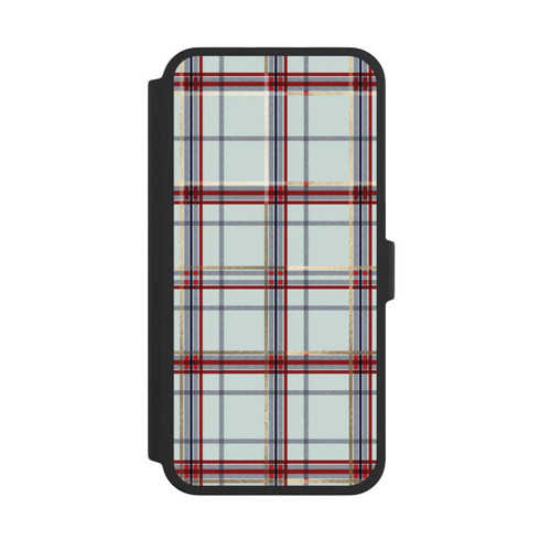 Apple iPhone 16 Pro Max NIVOflip Tartan Blue