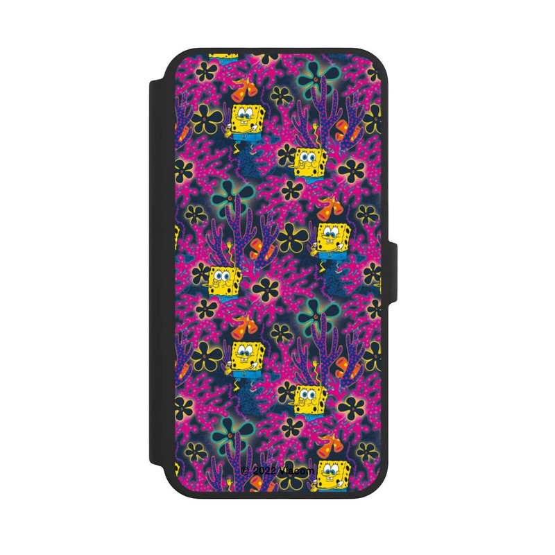 iPhone 16 Pro Max NIVOflip Spongebob - Coral Muster
