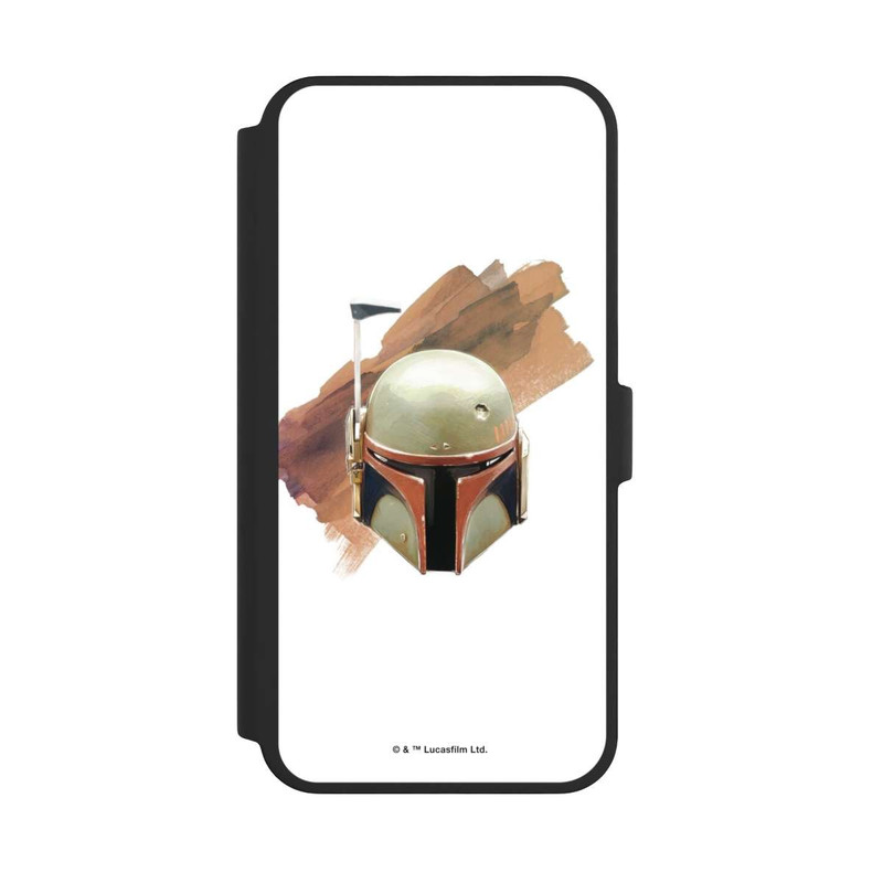 iPhone 16 Pro Max NIVOflip Casque Boba Fett Blanc