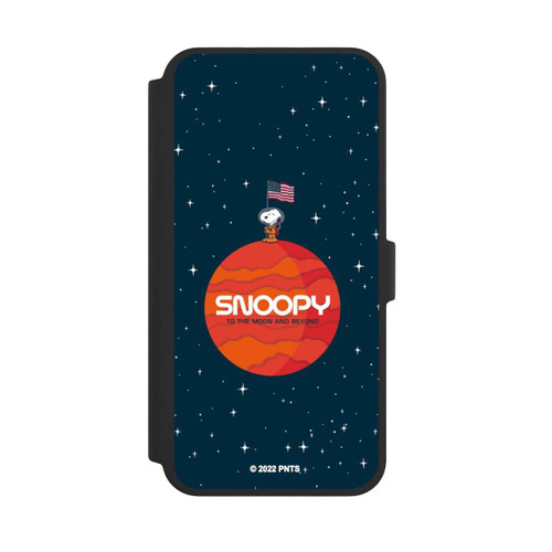 Apple iPhone 16 Pro Max NIVOflip Snoopy Weltraumreisender Orange