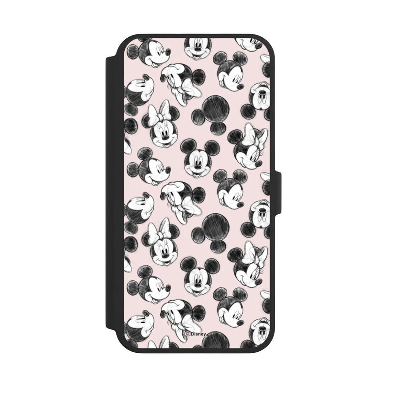 iPhone 16 Pro Max NIVOflip Minnie & Mickey Viele Gesichter Pink