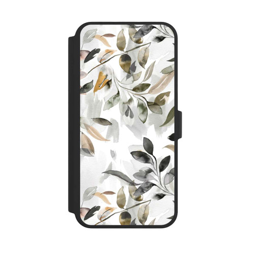 Apple iPhone 16 Pro Max NIVOflip Watercolor Neutral Leaves