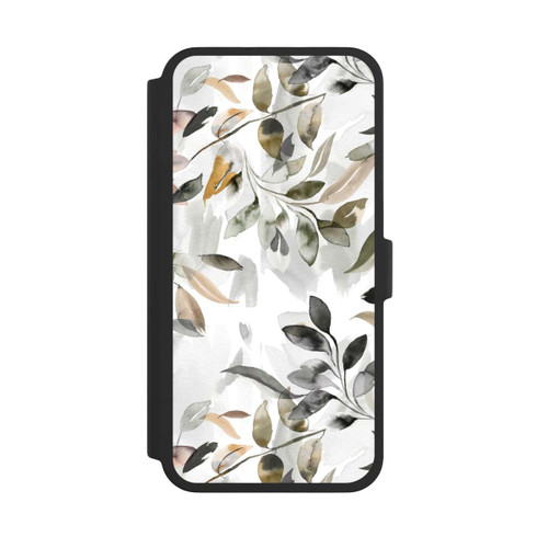 Apple iPhone 16 Pro Max NIVOflip Watercolor Neutral Leaves
