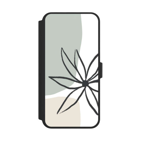Apple iPhone 16 Pro Max NIVOflip Blume Minze und Sahne