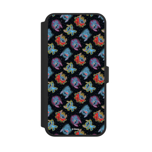 Apple iPhone 16 Pro Max NIVOflip Stitch Pattern Black