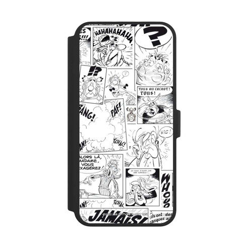 Apple iPhone 16 Pro Max NIVOflip BD Astérix Blanc &amp; Noir