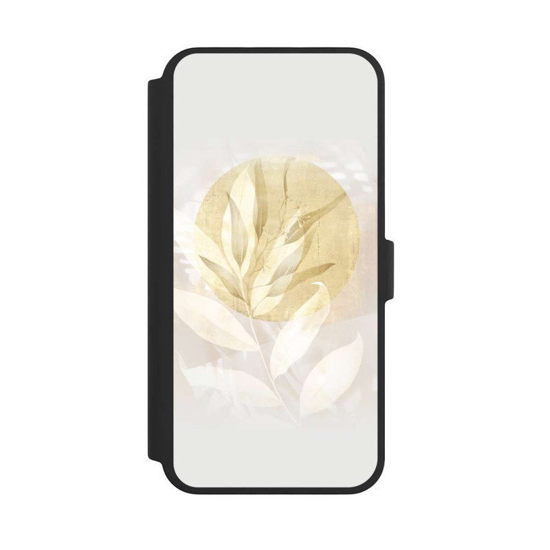 iPhone 16 Pro Max NIVOflip Boho Gold Blumen Kunst