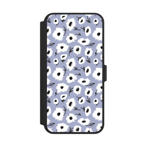 Apple iPhone 16 Pro Max NIVOflip Pattern Fleurs Lilas