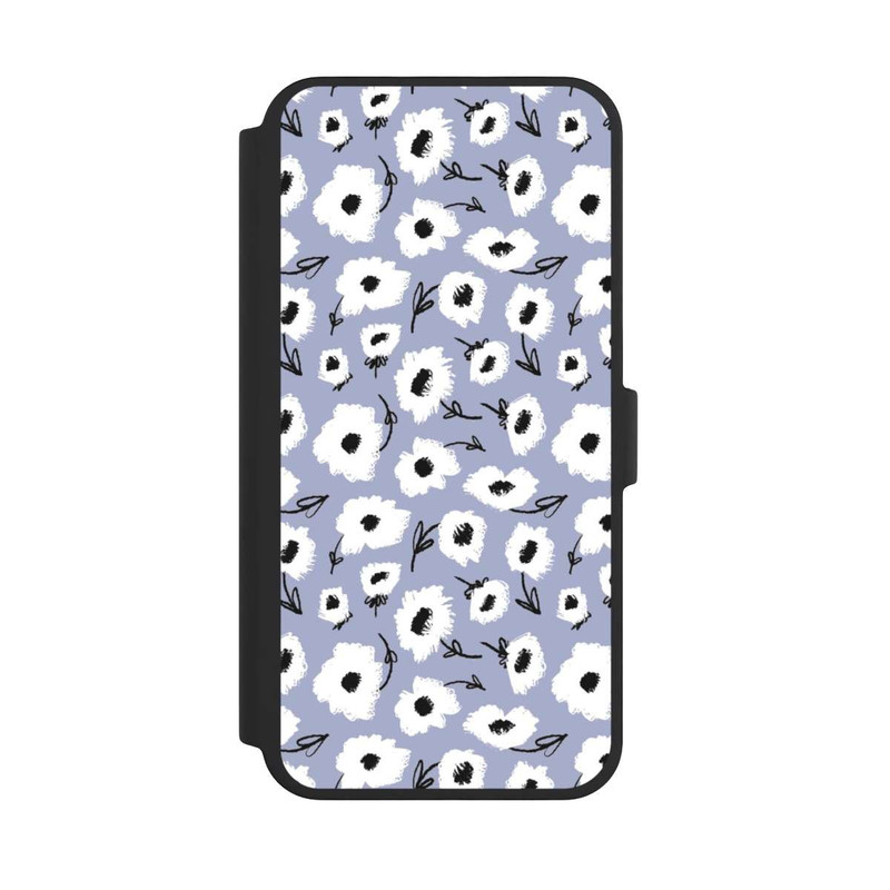 iPhone 16 Pro Max NIVOflip Pattern Fleurs Lilas