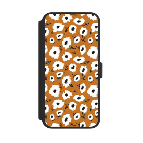Apple iPhone 16 Pro Max NIVOflip Pattern Fleurs Ocres