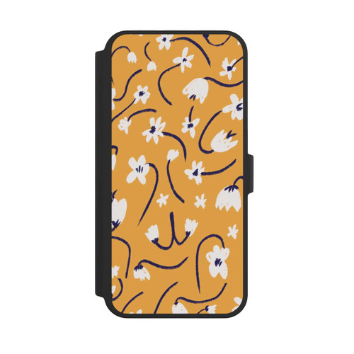 Apple iPhone 16 Pro Max NIVOflip Pattern Petites Fleurs Jaunes