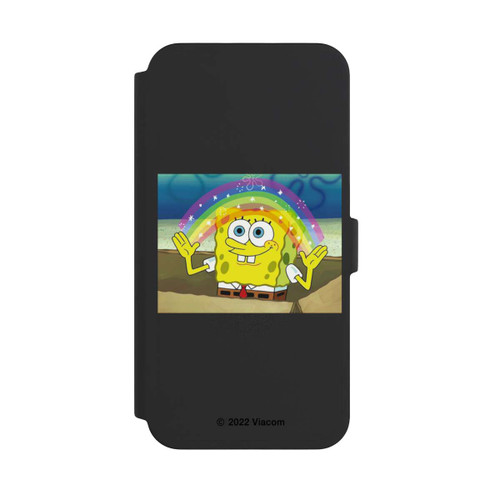 Apple iPhone 16 Pro Max NIVOflip Spongebob - Rainbow Meme transparent