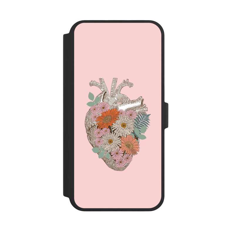 iPhone 16 Pro Max NIVOflip Florales Vintage-Herz