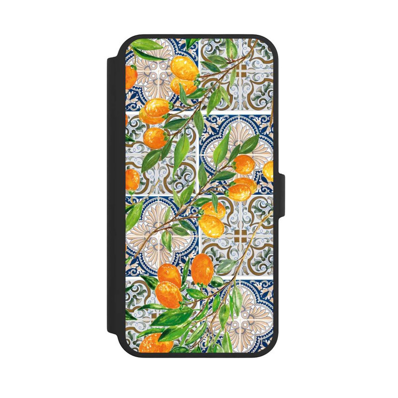 iPhone 16 Pro Max NIVOflip Griechische Orangen Muster