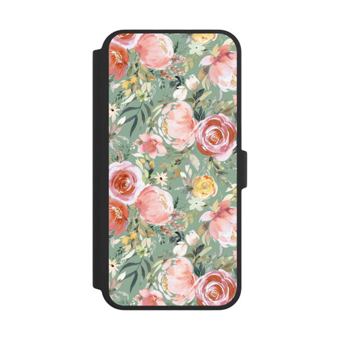 Apple iPhone 16 Pro Max NIVOflip Bouquet de Pivoines Pastelles