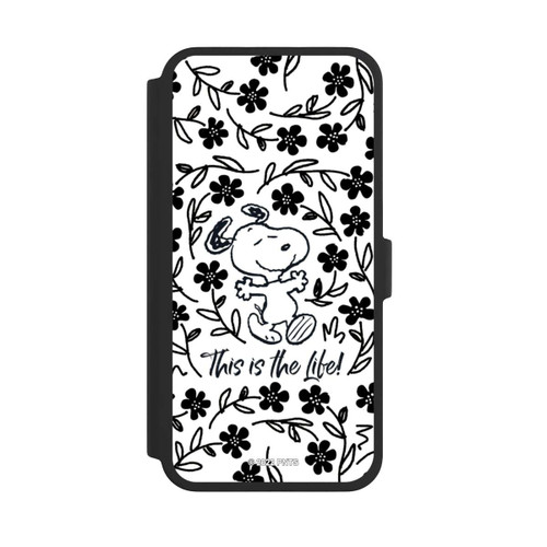 Apple iPhone 16 Pro Max NIVOflip Snoopy Black and White This Is The Life