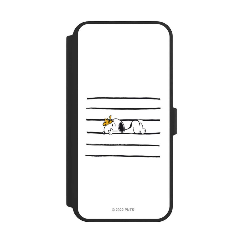 iPhone 16 Pro Max NIVOflip Snoopy Woodstock Streifen