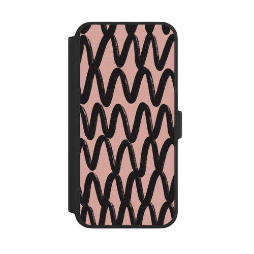 Apple iPhone 16 Pro Max NIVOflip Zig Zag Noir