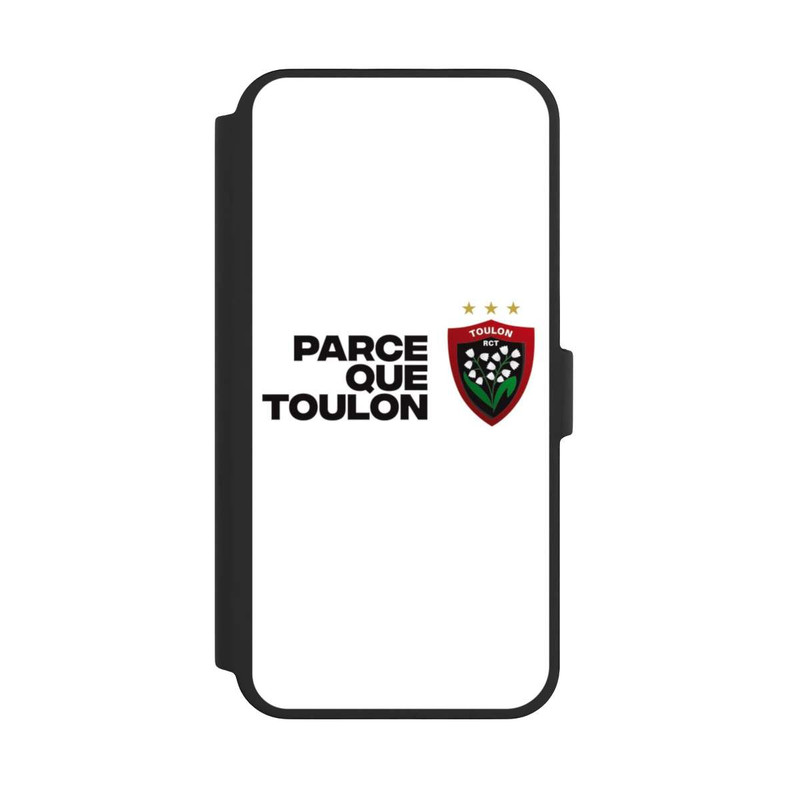 iPhone 16 Pro Max NIVOflip RC Toulonnais PQT Blanc