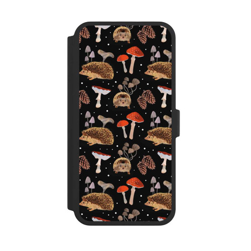 Apple iPhone 16 Pro Max NIVOflip Hedgehogs and Mushrooms