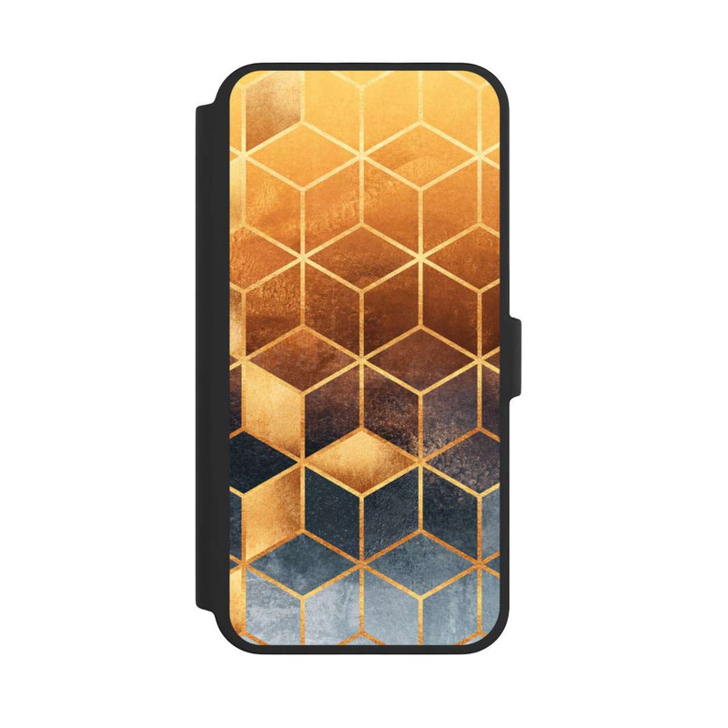 iPhone 16 Pro Max NIVOflip Würfel goldener Farbverlauf