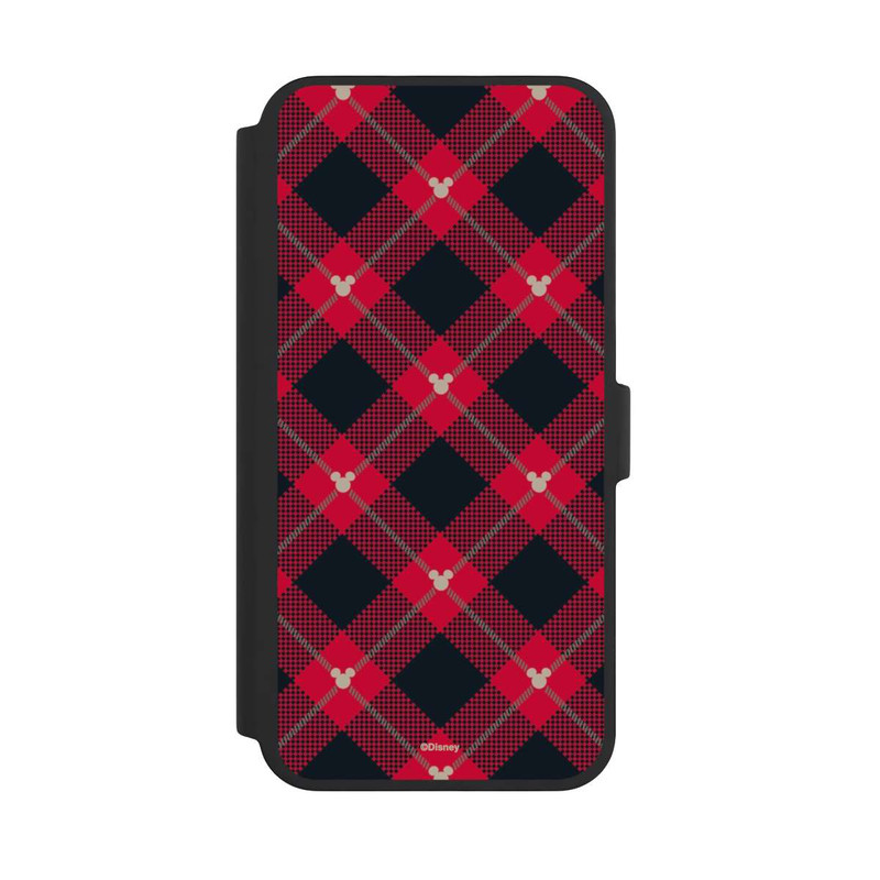 iPhone 16 Pro Max NIVOflip Mickey Weihnachtsmuster Rot