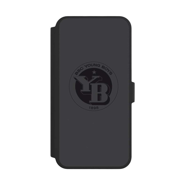 iPhone 16 Pro Max NIVOflip BSC YB Logo Grau