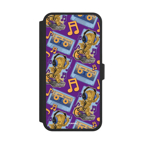 Apple iPhone 16 Pro Max NIVOflip Groot Comic Headphones Guardians of the Galaxy