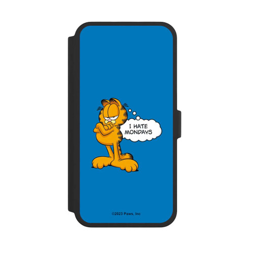 Apple iPhone 16 Pro Max NIVOflip Garfield I Hate Mondays Blue