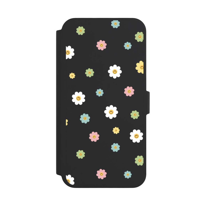 iPhone 16 Pro Max NIVOflip Flower Power klein transparent