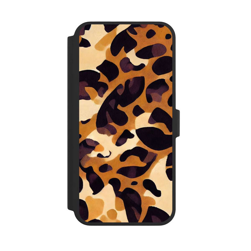 iPhone 16 Pro Max NIVOflip motif lion marron clair