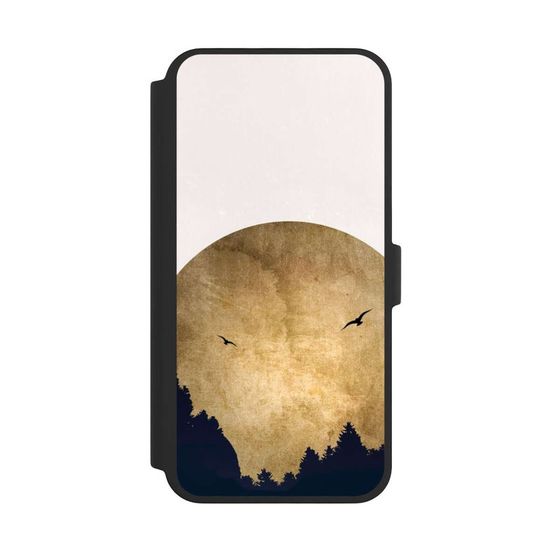 iPhone 16 Pro Max NIVOflip Zwei Vögel vor Mond