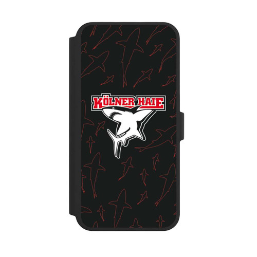 Apple iPhone 16 Pro Max NIVOflip Haie Muster Rot
