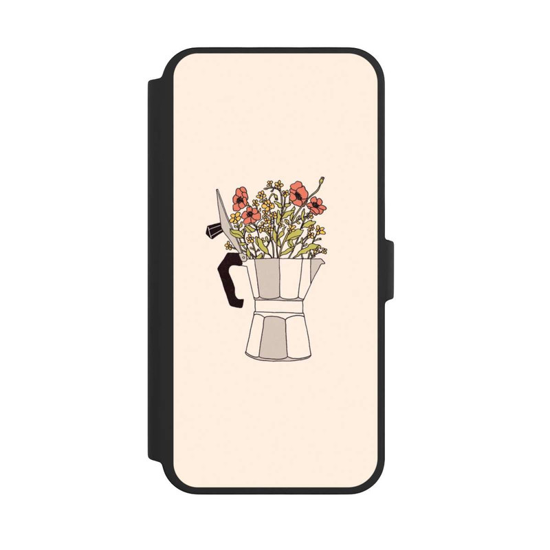 iPhone 16 Pro Max NIVOflip Moka Blumen
